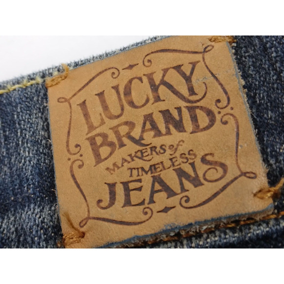 Lucky Brand by Gene Montesano Women Jeans 8/29 Bootcut Embroidered Rear Pockets - Picture 5 of 12